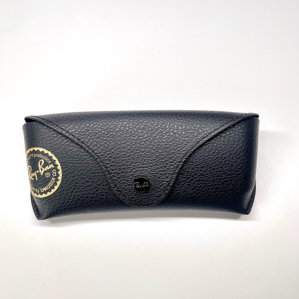 Ray-Ban Black Sunglasses Case with Gold Logo Brand New